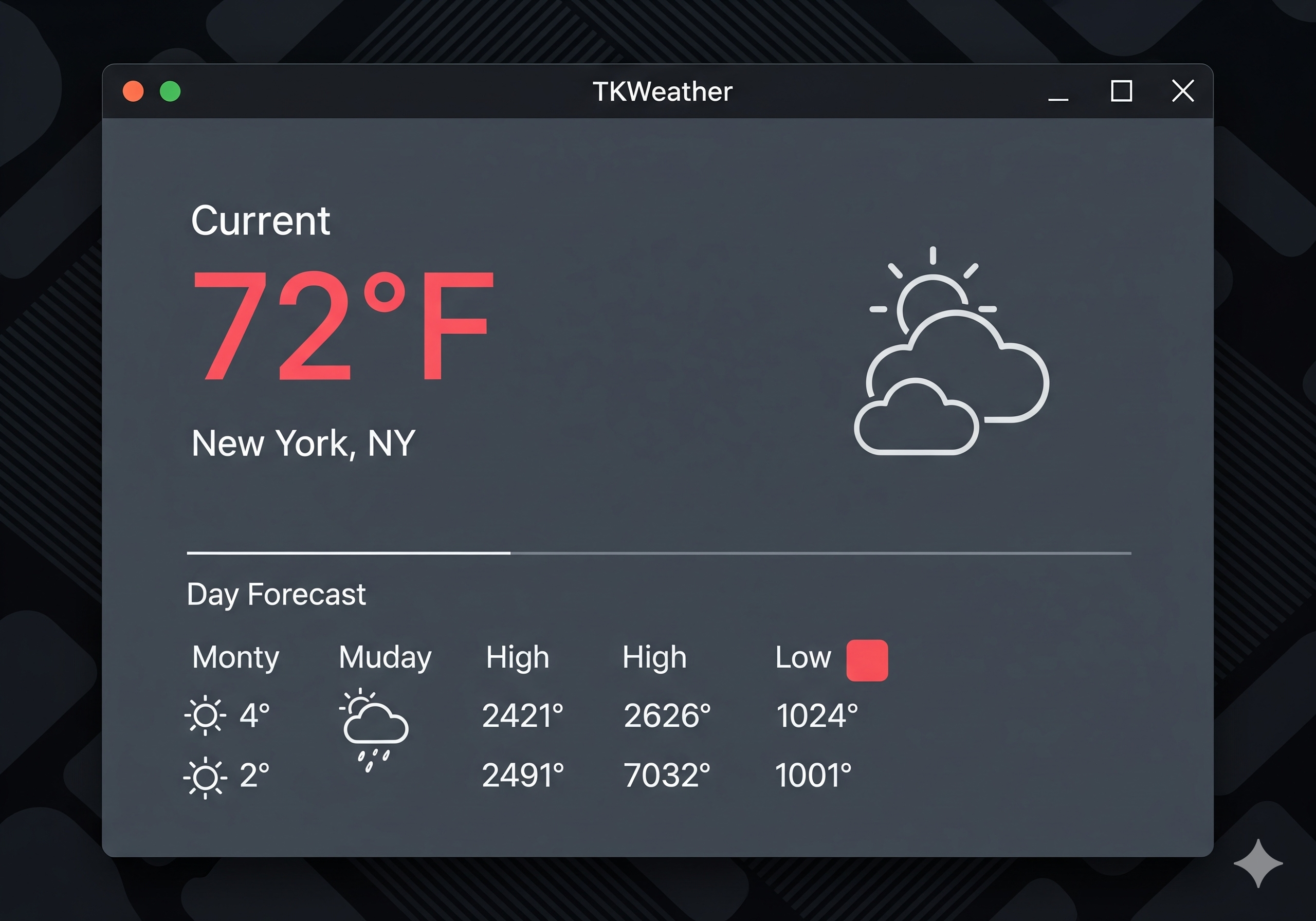 Weather Application Project